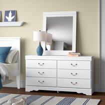 Cute dressers online with mirror